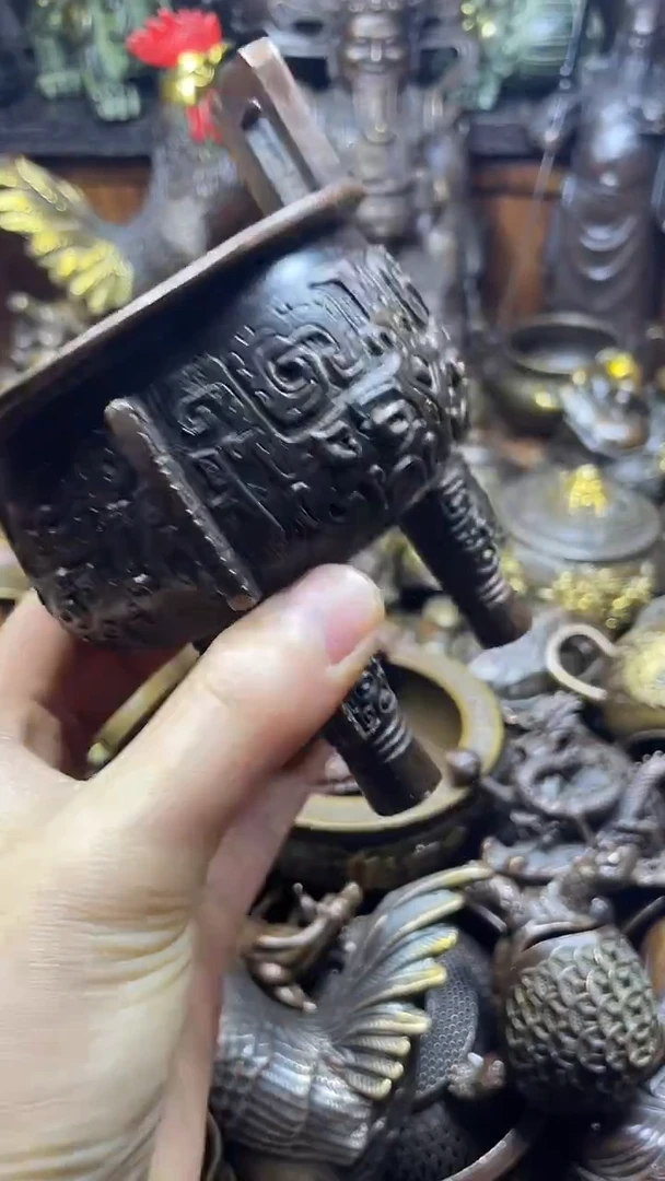 闪购链接，点击下单，有运费险，铜摆件