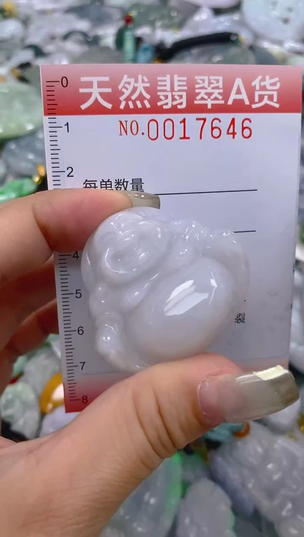 翡翠未镶嵌颈饰闪购0017646