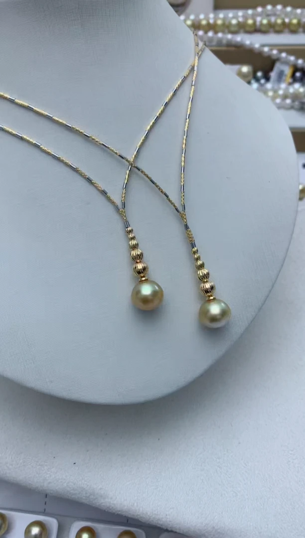 【闪购商品】海水珍珠项链银S925镶嵌e11 多样性发其一