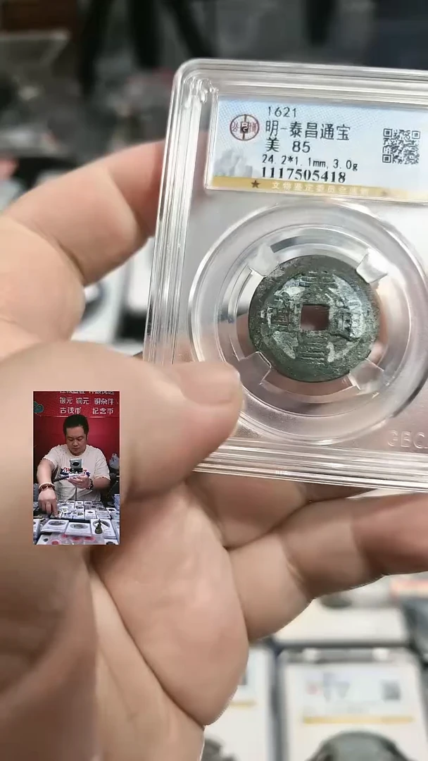 铜【闻德一店】泰昌通宝 1117505418