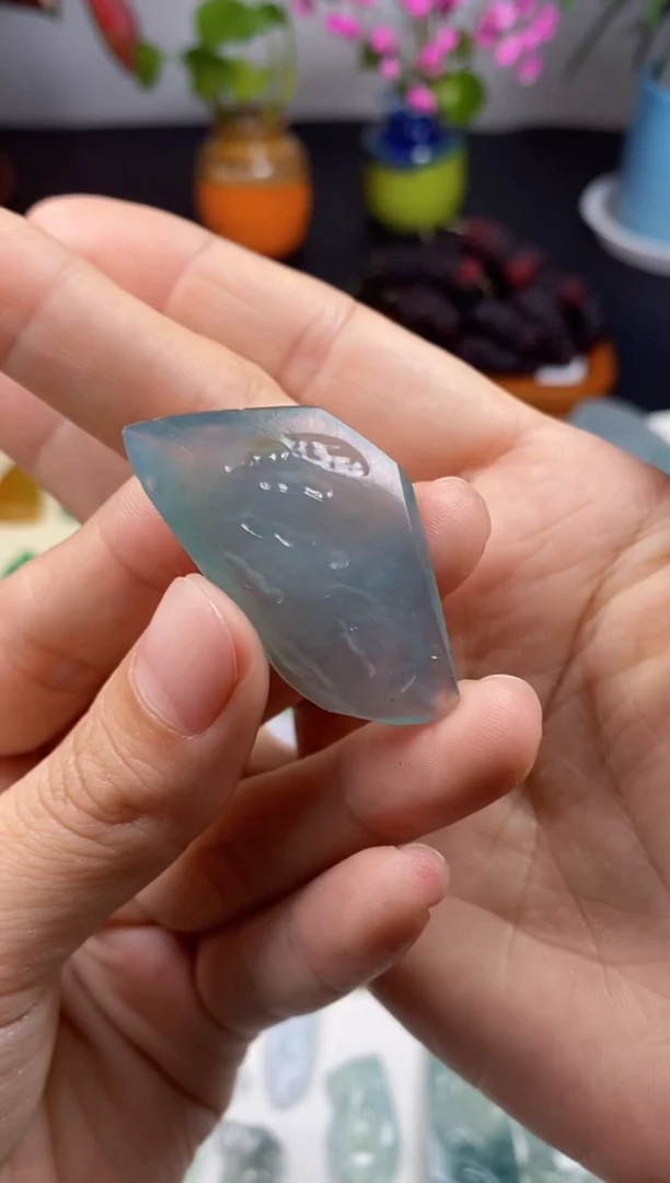 【闪购商品】定制翡翠未镶嵌翡翠片料定制未镶嵌2.18-8