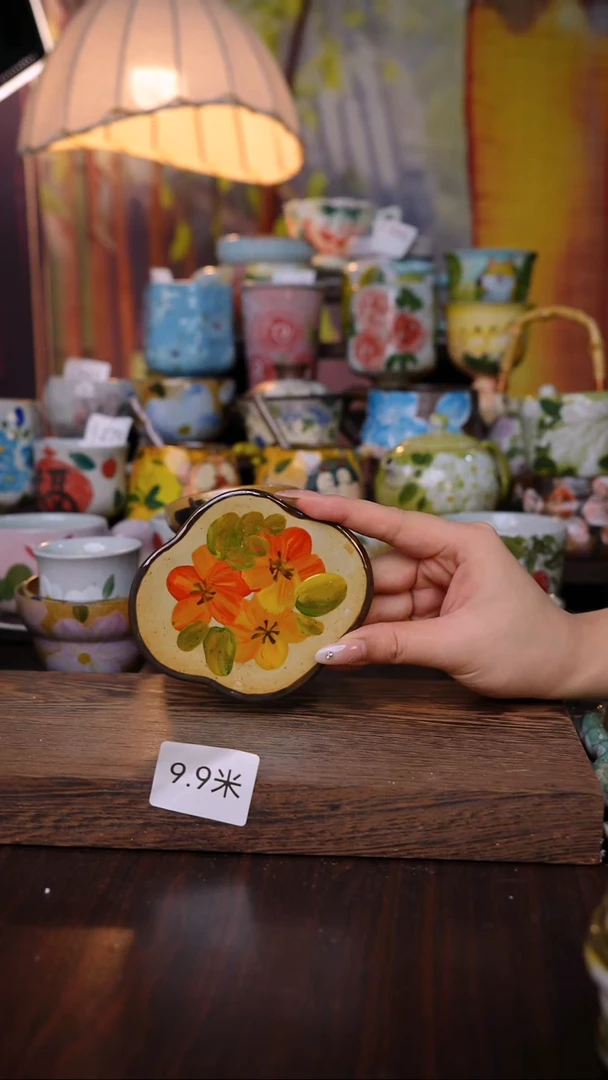 杯子泥垚手作 景德镇手工手绘陶瓷器物