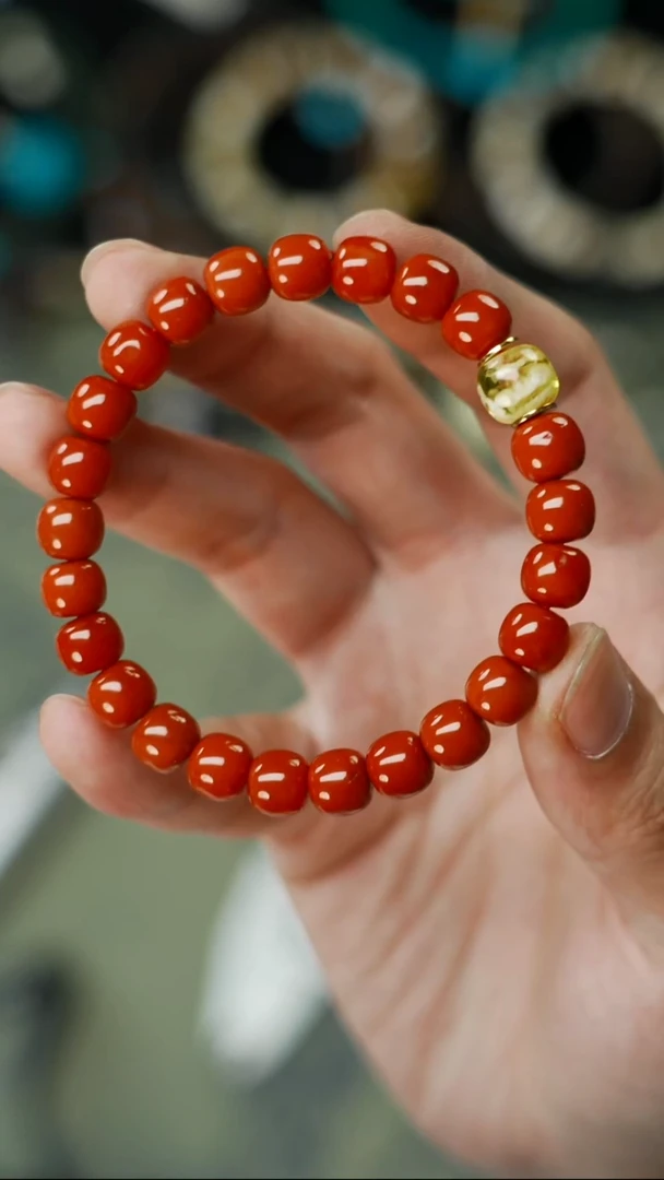 南红玛瑙文玩配饰未镶嵌文玩配饰