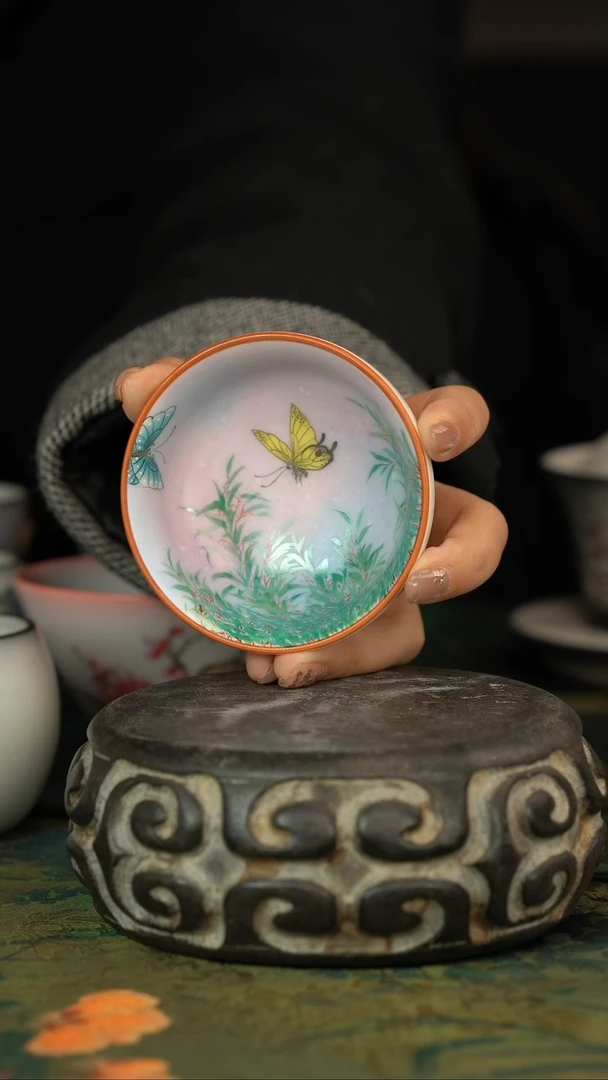 【闪购商品】初六好物分享@@蝴蝶普洱杯