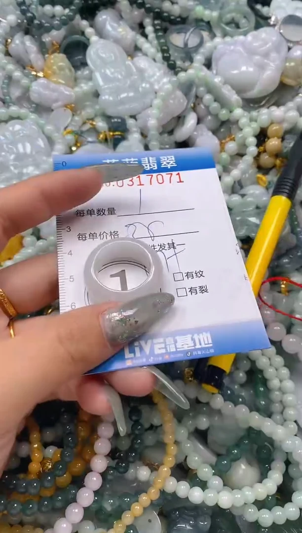 翡翠未镶嵌颈饰闪购0317071