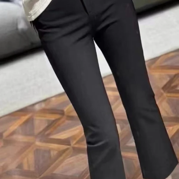 09-高腰显瘦弹力九分微喇裤