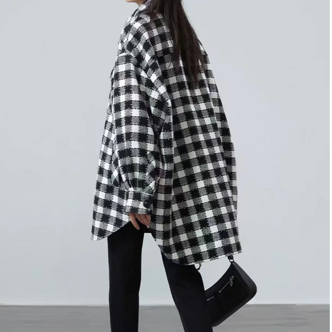 【TD】风衣女中长款2025年春秋新款韩版宽松系带收腰百搭外套41BK