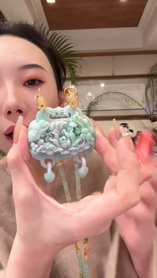 【闪购商品】翡翠颈饰未镶嵌国风