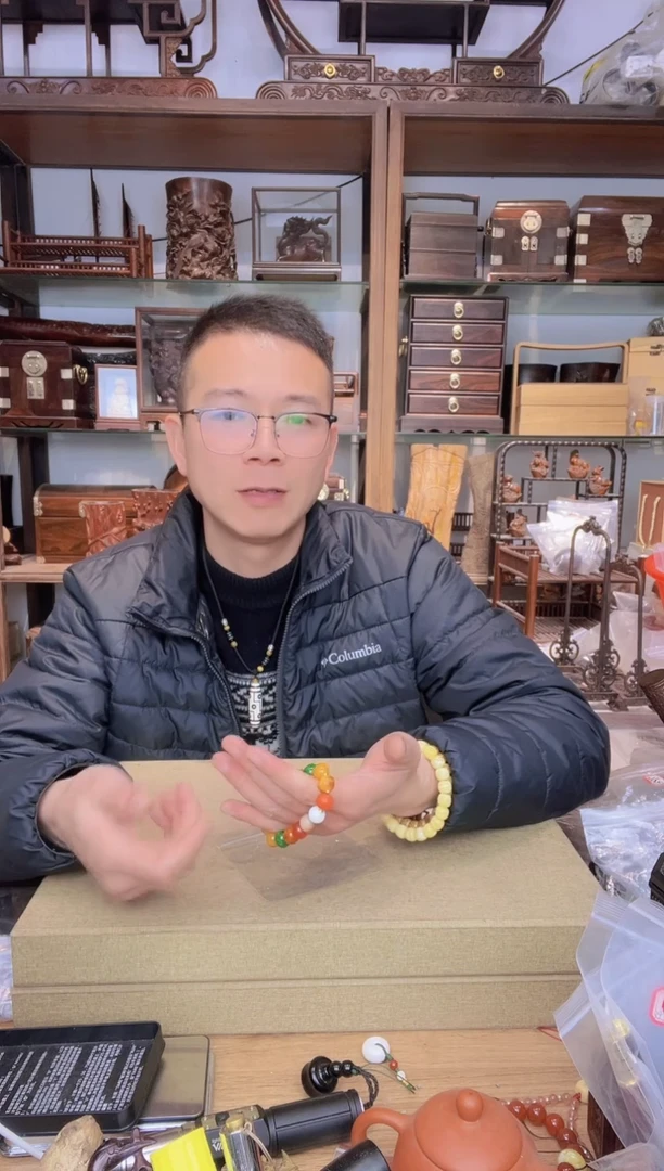 【闪购商品】乌木类书架351多宝1.2单圈手串