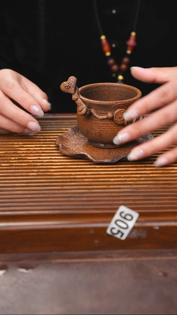 其他万古烧粗陶手工茶具