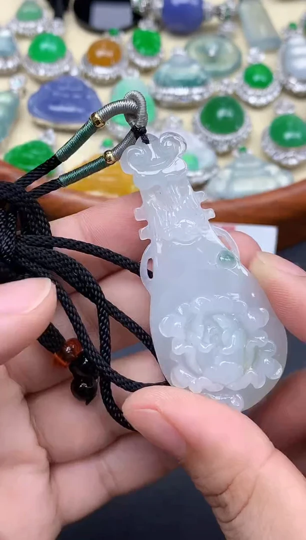 颈饰未镶嵌翡翠149-中国好珍宝