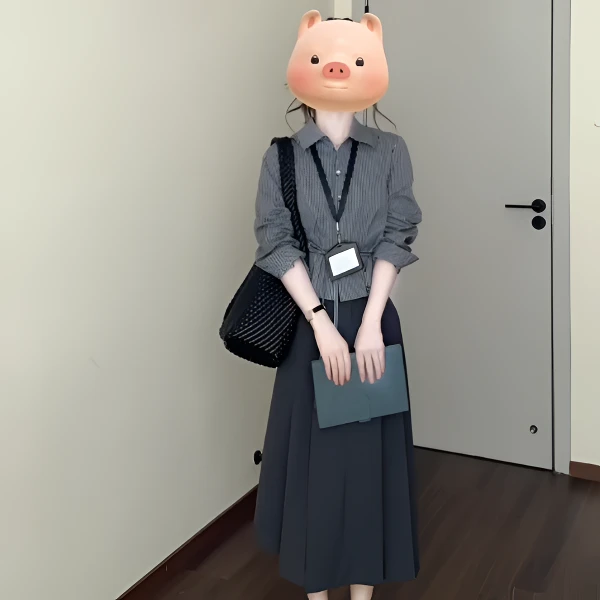 秋季好看的盐系轻熟风女早秋款系带格子深灰衬衫百褶半身裙两件套