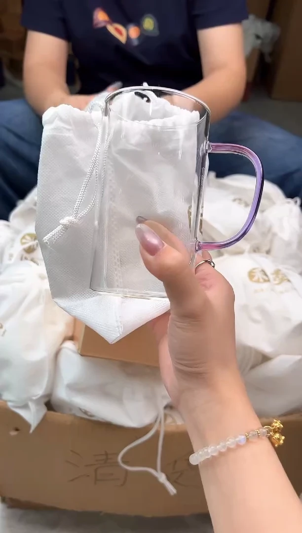 禾墨绿茶杯子浅紫色