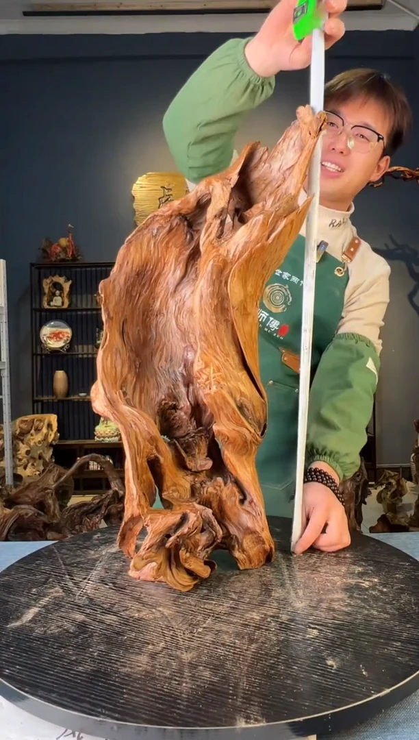 【闪购商品】木卢师傅根艺作品(不包含人物摆件）