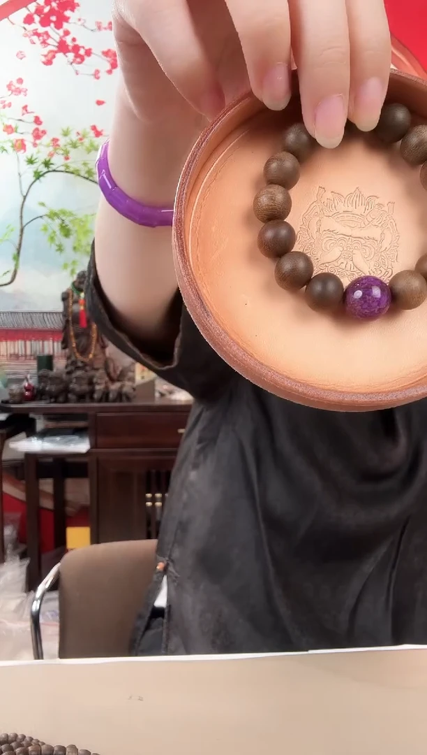 推荐款白奇木圆珠手串