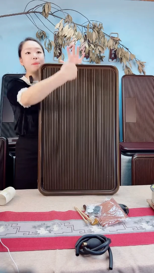 千川黄色款式茶盘80*50*5