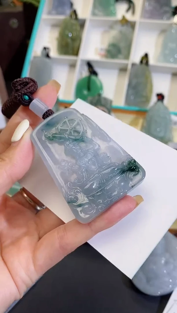颈饰未镶嵌翡翠缅甸天然翡翠