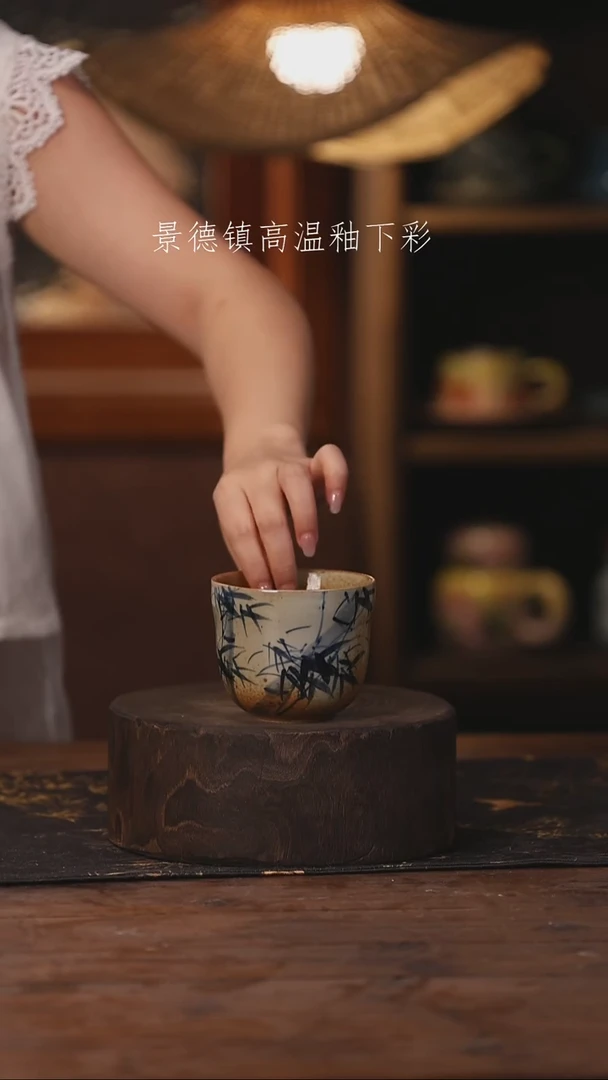 陶瓷景德镇高温釉下手绘188