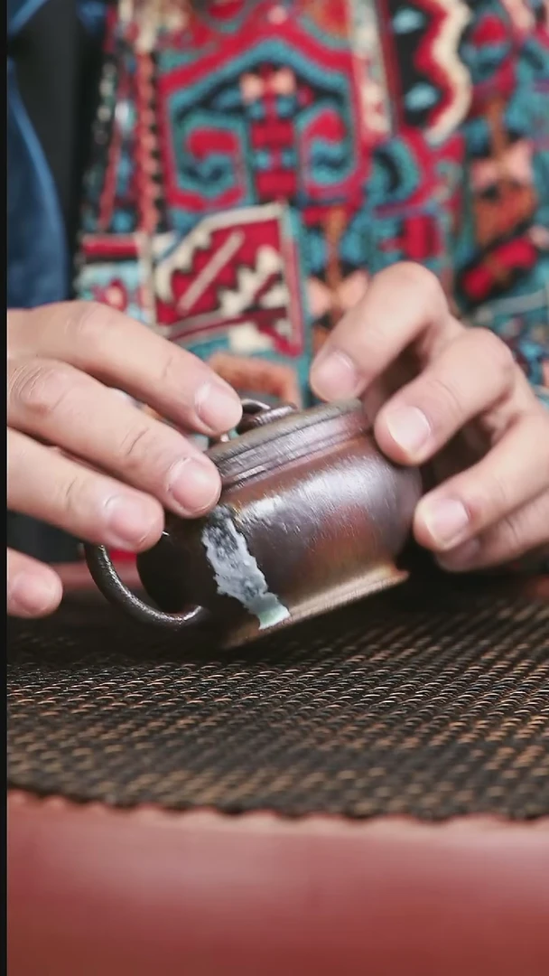 【闪购商品】紫砂柴烧松花31号单圈150CC+柴烧杯