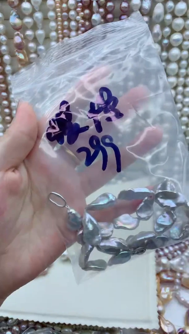 淡水珍珠银S925镶嵌颈饰「***」项链多样性发其一