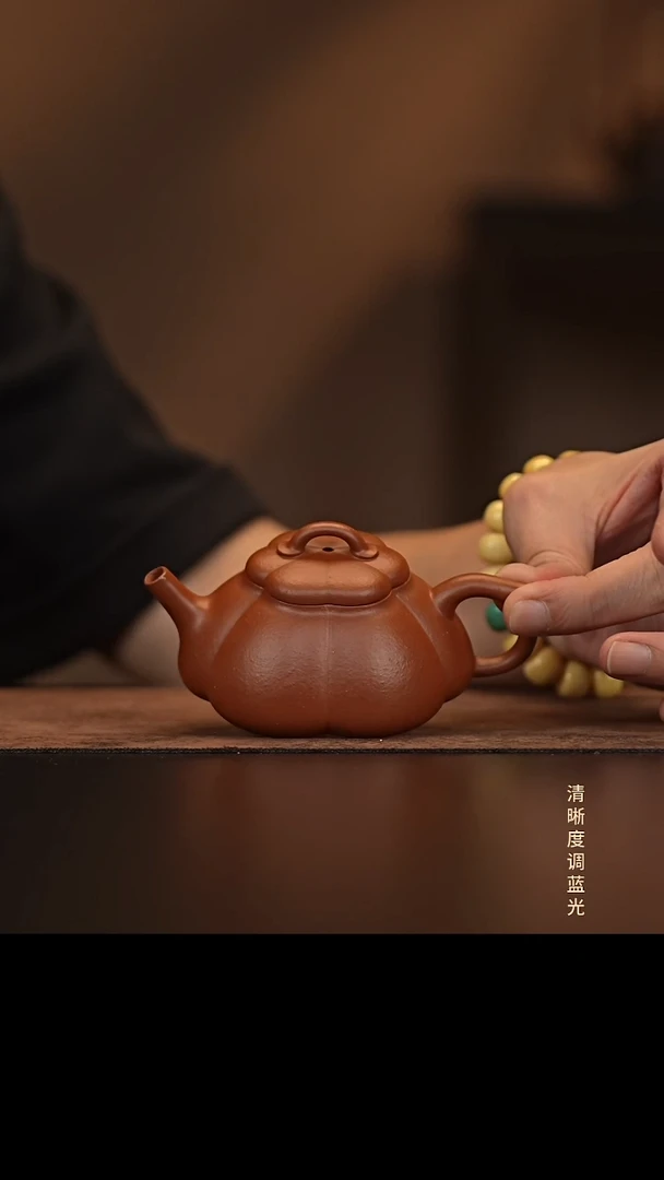 允禾斋  紫砂壶  海棠