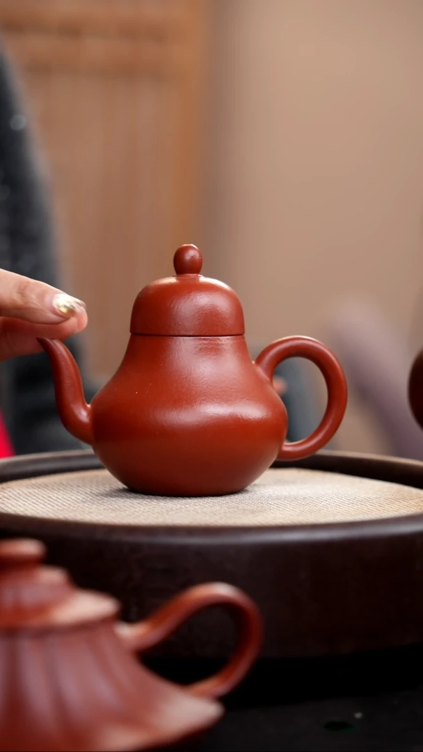 【闪购商品】紫砂茶壶朱泥思婷