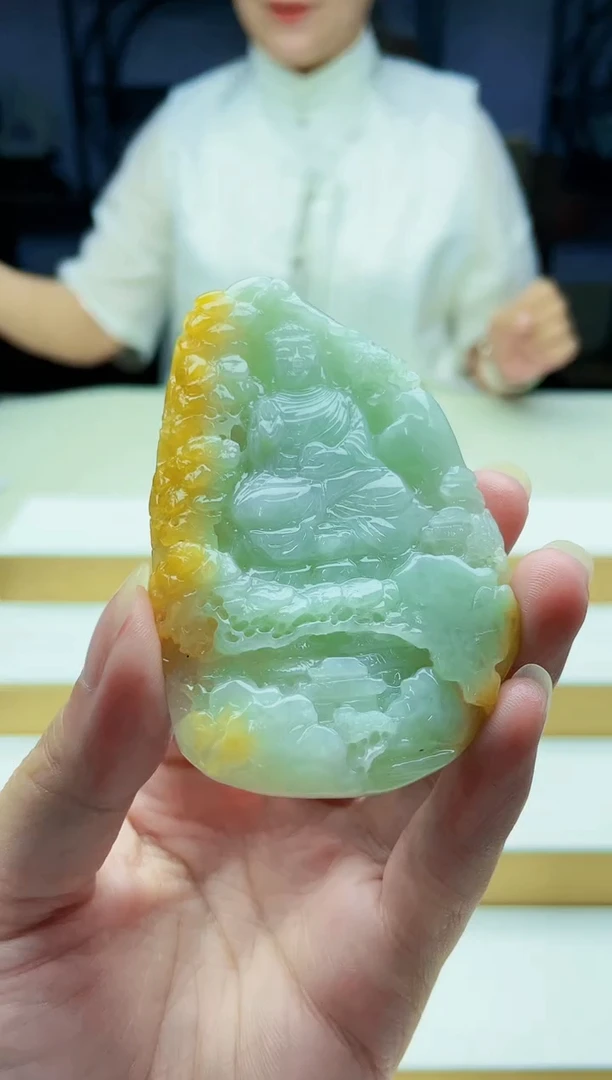 未镶嵌定制翡翠毛货09050078