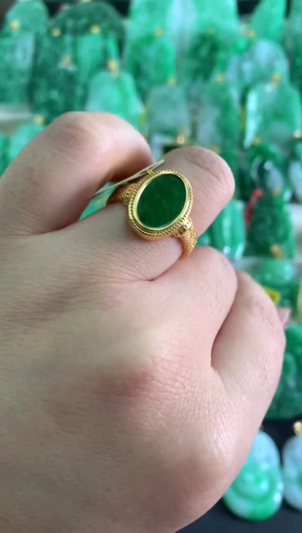 【闪购商品】翡翠吊坠(不含链)银S925镶嵌挂件