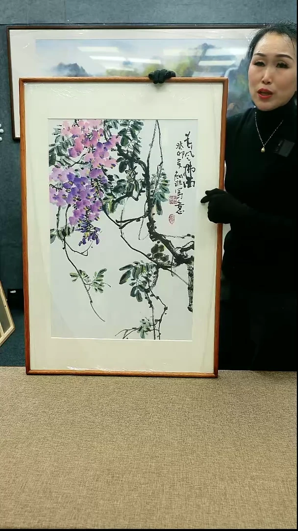 【闪购商品】国画82/知非92*62带框