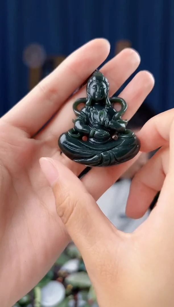 未镶嵌和田玉挂件拍一发一，