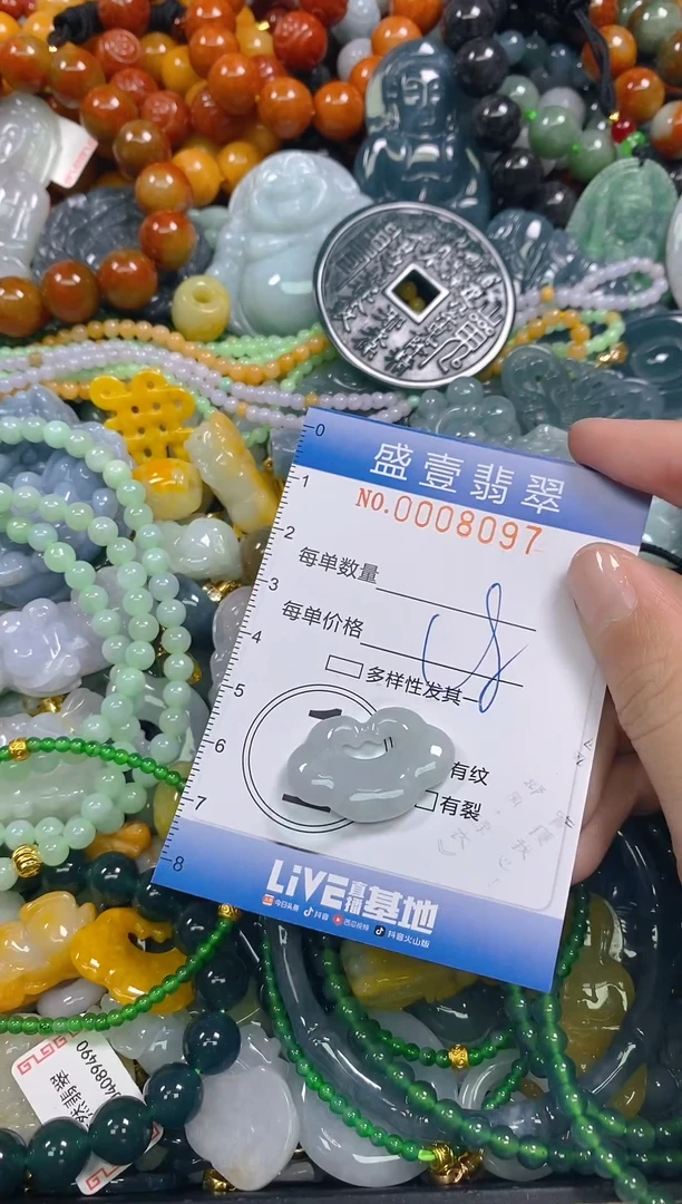 颈饰未镶嵌翡翠闪购0008097