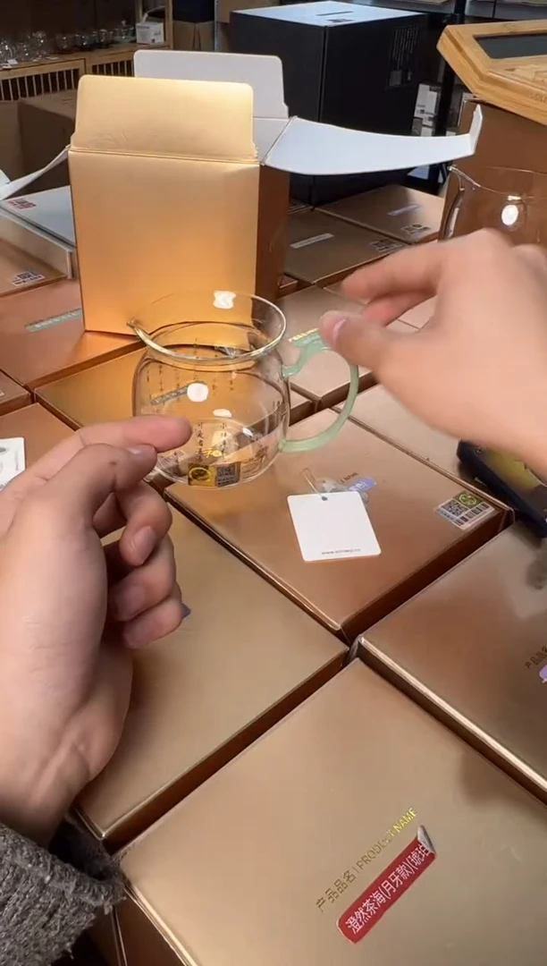 【闪购商品】禾器爱莲说美满茶海浅玉色 金标