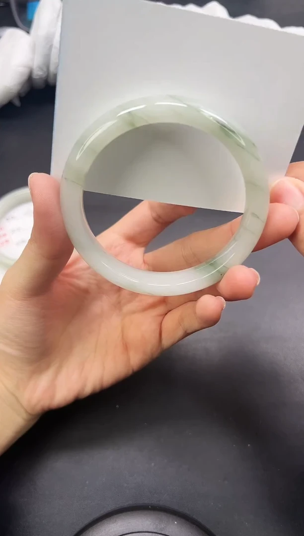 未镶嵌手镯石英质玉A4-63`64`65