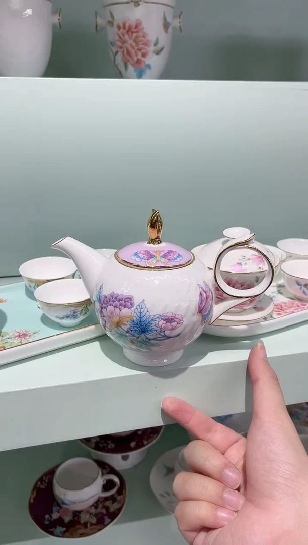 36%以上骨粉骨瓷茶壶