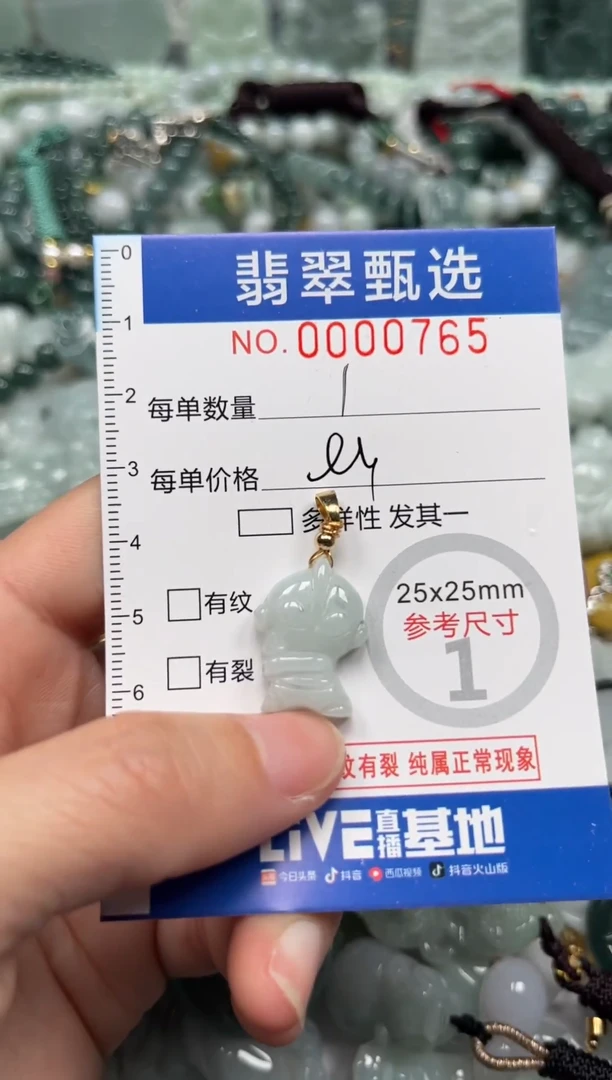 【闪购商品】翡翠颈饰未镶嵌00..0765