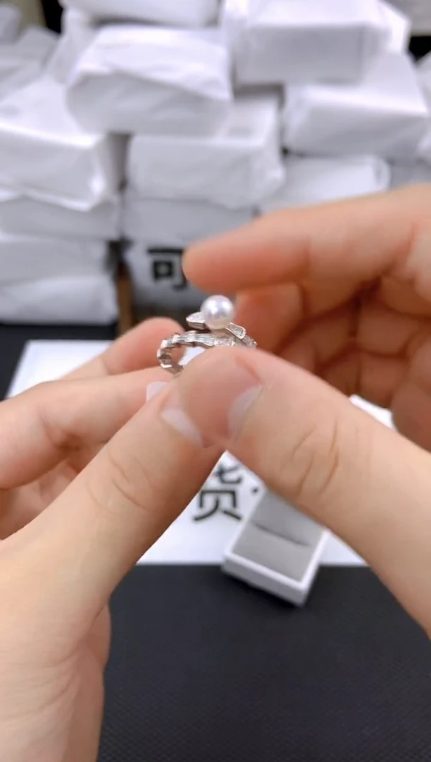 未镶嵌耳饰淡水珍珠jz1013