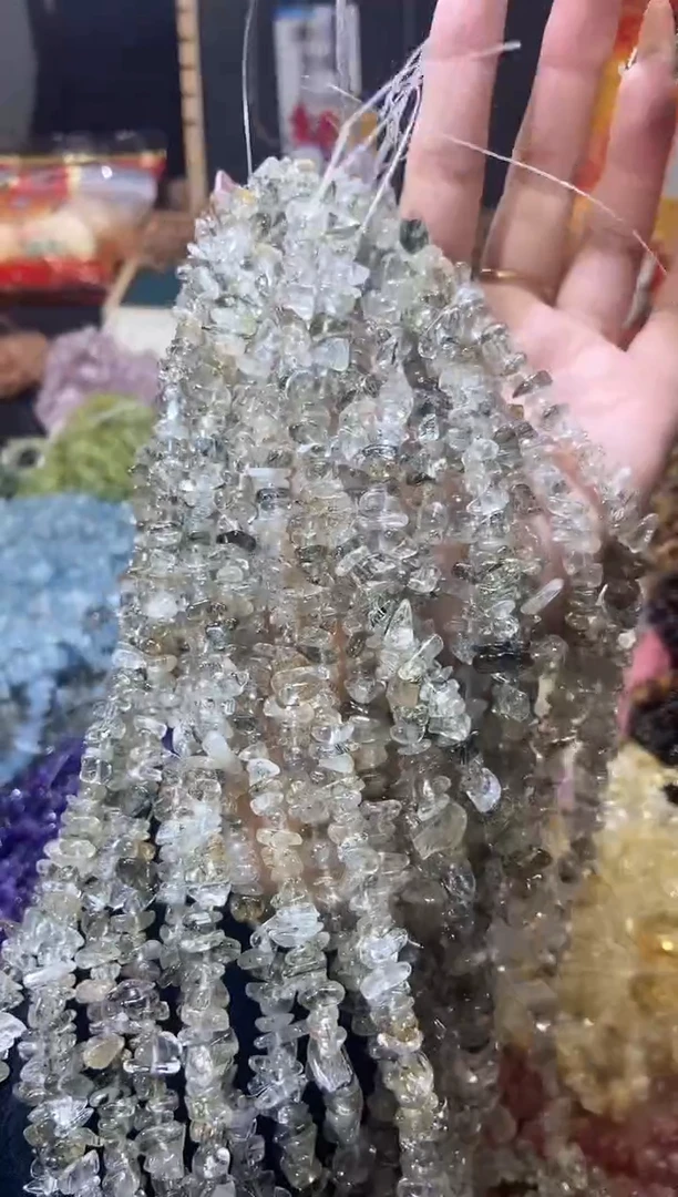 【闪购商品】水晶珠宝半成品未镶嵌绿超七