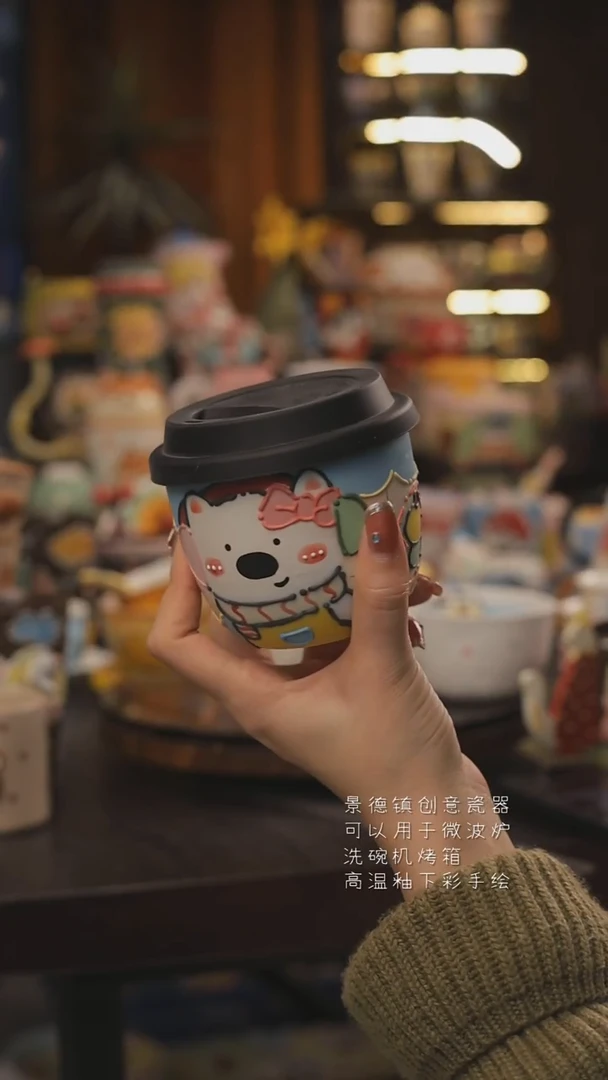 景德镇釉下彩绘设计师款式陶瓷