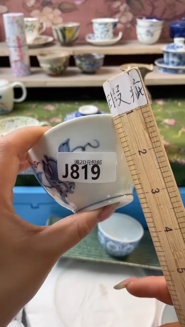 瓷片逸*瓷器瓷器J819