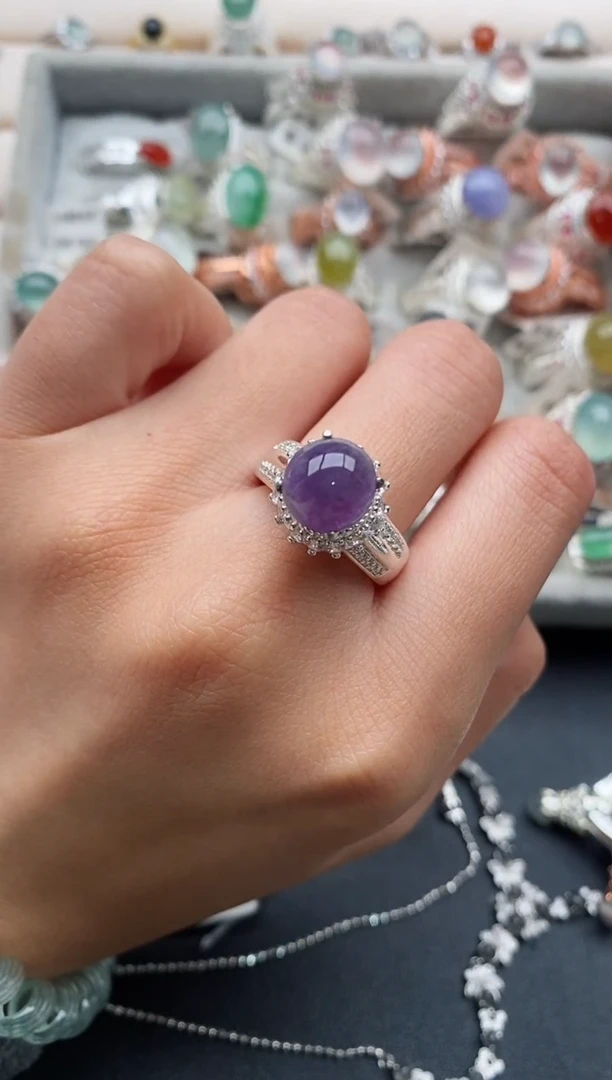 未镶嵌戒指翡翠承****堡333333333+3