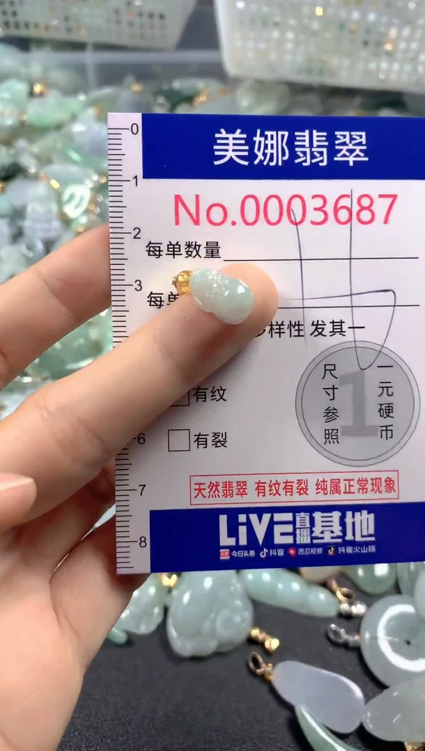 颈饰未镶嵌翡翠3687