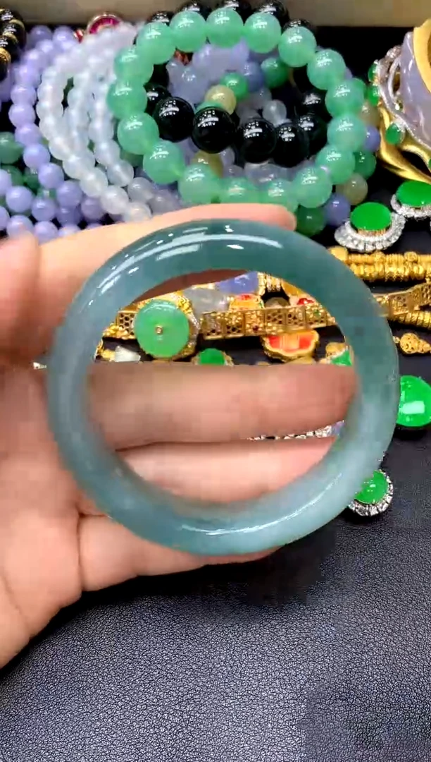 未镶嵌手镯翡翠642-中国好珍宝