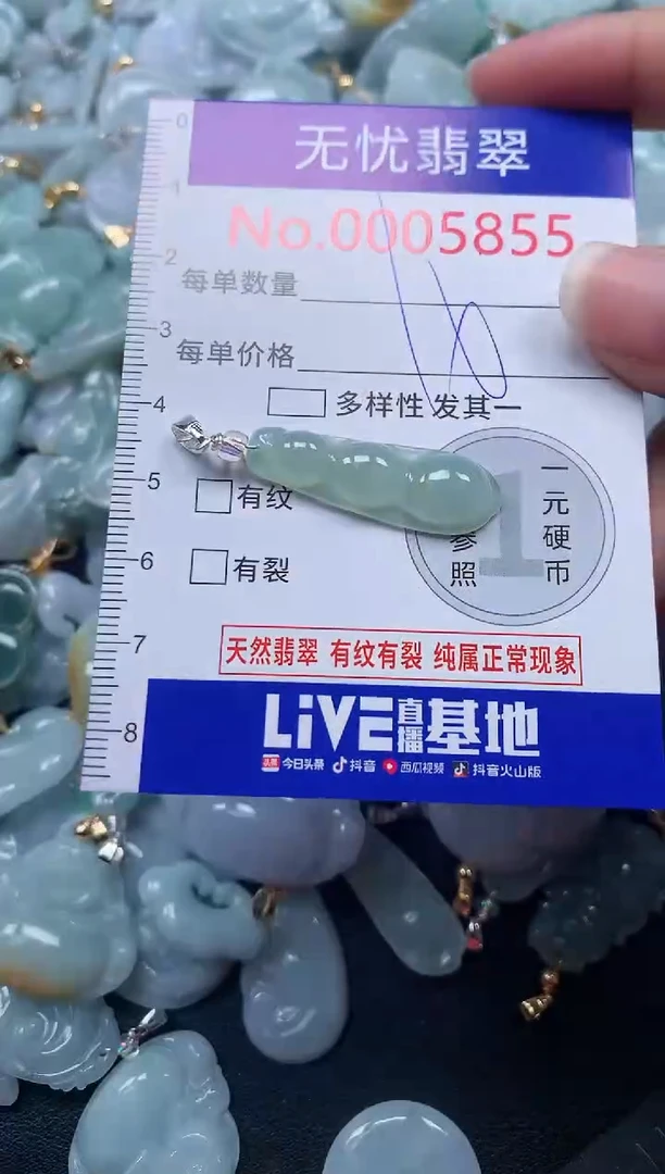 颈饰未镶嵌翡翠5855