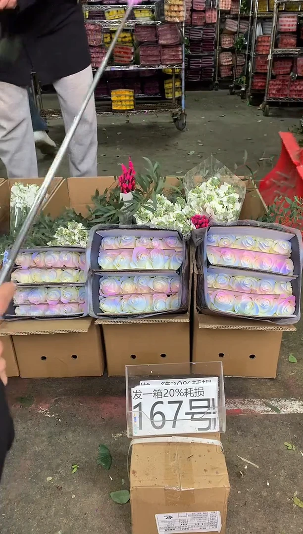 167号♥中通含20%耗损发一箱鲜花