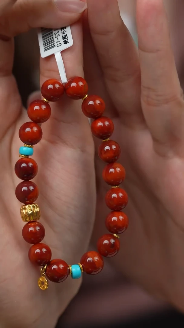 未镶嵌X107（多样性发一件）南红玛瑙单圈