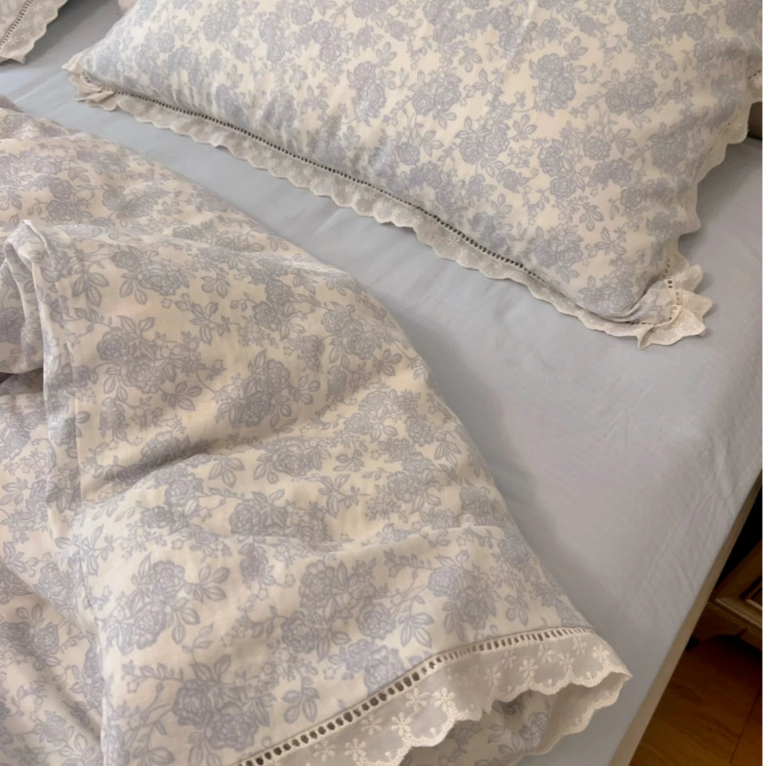 全棉双层纱夏凉被母婴A类纯棉纱布空调被大豆纤维被芯可机洗