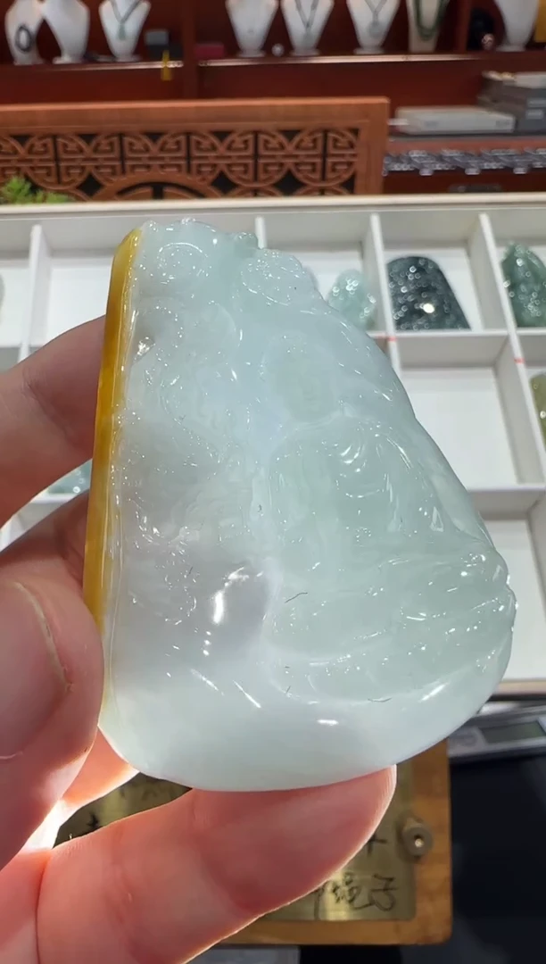 未镶嵌挂件翡翠A货翡翠多样性孤品