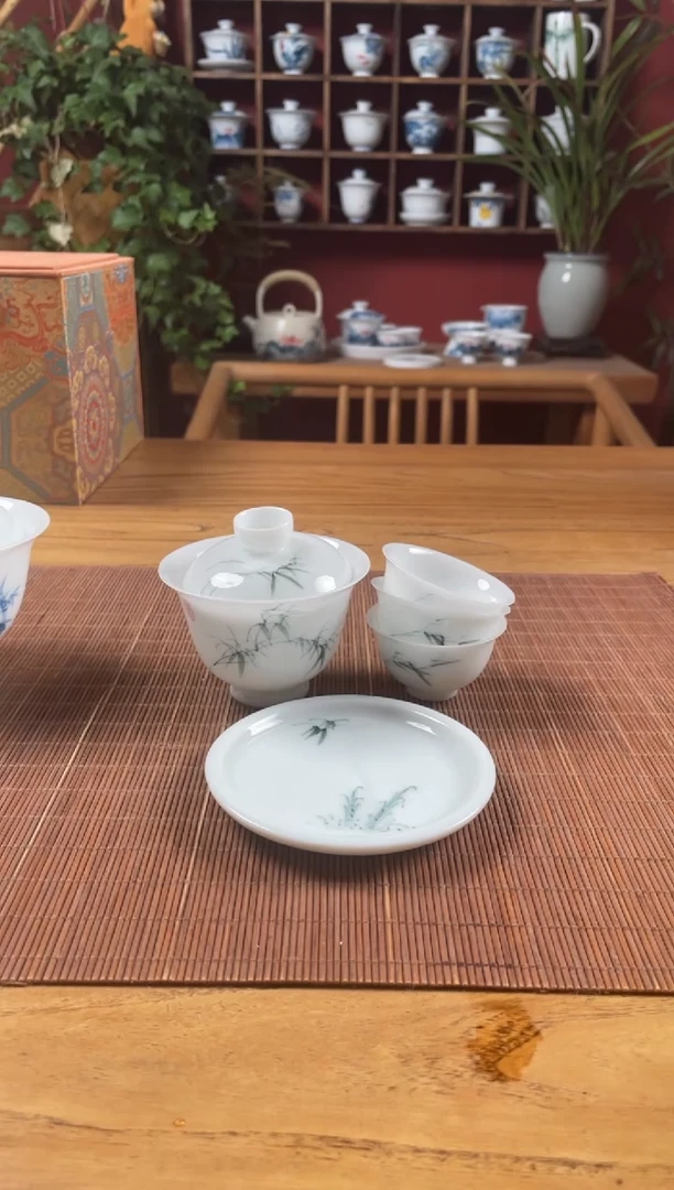 盖碗/杯群芳斋闪购链接（以闪拍图片为准）