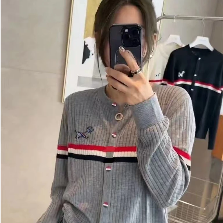 【051-100】品牌新款 百搭气势时尚短袖毛衣