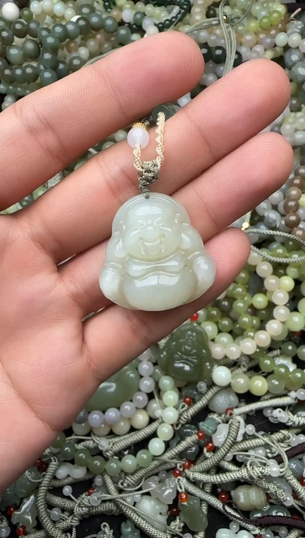 颈饰未镶嵌和田玉拍一发一